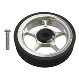 Maxbell Widened Easy Wheel for Folding Bike with Bolt for Travel Silver - Aladdin Shoppers