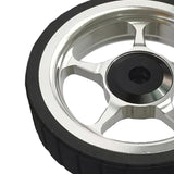 Maxbell Widened Easy Wheel for Folding Bike with Bolt for Travel Silver - Aladdin Shoppers