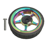 Maxbell Widened Easy Wheel for Folding Bike with Bolt for Travel Seven colors - Aladdin Shoppers