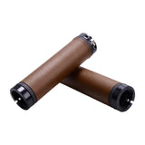 Maxbell 1 Pair Soft Bike Handlebar Grips Scooter Bicycle Parts 22.2mm Brown - Aladdin Shoppers