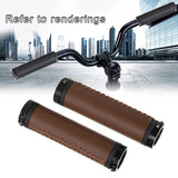 Maxbell 1 Pair Soft Bike Handlebar Grips Scooter Bicycle Parts 22.2mm Brown - Aladdin Shoppers