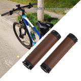 Maxbell 1 Pair Soft Bike Handlebar Grips Scooter Bicycle Parts 22.2mm Brown - Aladdin Shoppers