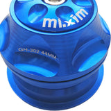 Maxbell Mountain Bike Headset 44mm 1-1/8" Bicycle Bearing Headset Cycling Accessory Blue - Aladdin Shoppers