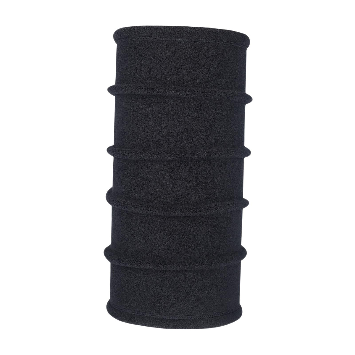 Soft Neck Gaiter Tube Warmer Cold Weather Protection Face Cover Snood black