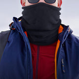 Maxbell Soft Neck Gaiter Tube Warmer Cold Weather Protection Face Cover Snood black - Aladdin Shoppers
