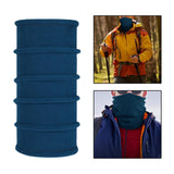 Maxbell Soft Neck Gaiter Tube Warmer Cold Weather Protection Face Cover Snood blue - Aladdin Shoppers