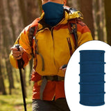 Maxbell Soft Neck Gaiter Tube Warmer Cold Weather Protection Face Cover Snood blue - Aladdin Shoppers