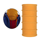 Maxbell Soft Neck Gaiter Tube Warmer Cold Weather Protection Face Cover Snood yellow - Aladdin Shoppers