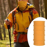 Maxbell Soft Neck Gaiter Tube Warmer Cold Weather Protection Face Cover Snood yellow - Aladdin Shoppers