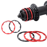 Maxbell Bicycle Cassette Flywheel Washer Hub Spacer Bike Grooved Gasket 1.5mm Black - Aladdin Shoppers