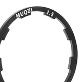 Maxbell Bicycle Cassette Flywheel Washer Hub Spacer Bike Grooved Gasket 1.5mm Black - Aladdin Shoppers