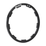 Maxbell Bicycle Cassette Flywheel Washer Hub Spacer Bike Grooved Gasket 1.5mm Black - Aladdin Shoppers