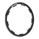 Maxbell Bicycle Cassette Flywheel Washer Hub Spacer Bike Grooved Gasket 1.5mm Black - Aladdin Shoppers