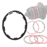 Maxbell Bicycle Cassette Flywheel Washer Hub Spacer Bike Grooved Gasket 1.5mm Black - Aladdin Shoppers