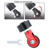 Maxbell Folding Bike Easy Wheel Roller Auxiliary Caster Embedded Fold Bicycle Red - Aladdin Shoppers