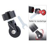 Maxbell Folding Bike Easy Wheel Roller Auxiliary Caster Embedded Fold Bicycle Red - Aladdin Shoppers