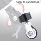 Maxbell Folding Bike Easy Wheel Roller Auxiliary Caster Embedded Fold Bicycle Silver - Aladdin Shoppers