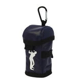 Maxbell Golf Ball Carry Bag Small Golf Accessories Waterproof Pouch with Hook Blue - Aladdin Shoppers