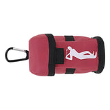 Maxbell Golf Ball Carry Bag Small Golf Accessories Waterproof Pouch with Hook Red - Aladdin Shoppers