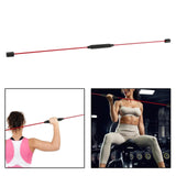 Maxbell High Elastic Fitness Bar Training Muscle Exercise Stick Red Not Detachable - Aladdin Shoppers