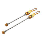 Maxbell 2x Bike Quick Release Axle Skewer Universal Mountain Bicycle Parts Gold - Aladdin Shoppers