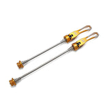 Maxbell 2x Bike Quick Release Axle Skewer Universal Mountain Bicycle Parts Gold - Aladdin Shoppers