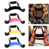 Maxbell Heavy Duty Biceps Training Arm Blaster for Weight Lifting Equipment pink - Aladdin Shoppers