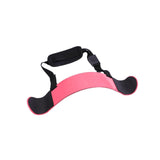 Maxbell Heavy Duty Biceps Training Arm Blaster for Weight Lifting Equipment pink - Aladdin Shoppers