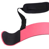 Maxbell Heavy Duty Biceps Training Arm Blaster for Weight Lifting Equipment pink - Aladdin Shoppers