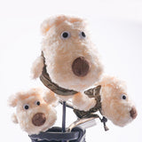 7xFunny Golf Club Wood Driver Head Cover Plush Headcover Protection Number 3 5