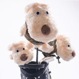 7xFunny Golf Club Wood Driver Head Cover Plush Headcover Protection Number 3 5