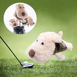 7xFunny Golf Club Wood Driver Head Cover Plush Headcover Protection Number 3 5