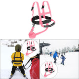 Maxbell 2 Pieces Ski and Snowboard Harness Trainer for Kids Skateboarding Teaching