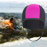 Maxbell 2 Pieces Dive Hood Snorkeling Hat Head Protection Ear Water Sports