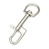 16xStainless Steel Swivel Snap Hook Clip for Scuba Diving Part Tool Accessories 90mm