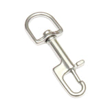 Maxbell 2x Stainless Steel Swivel Snap Hook Clip for Scuba Diving Tools Accessories