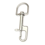 Maxbell 2xStainless Steel Swivel Snap Hook Clip for Scuba Diving Part Tool Accessories 100mm
