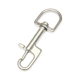Maxbell 2x Stainless Steel Swivel Snap Hook Clip for Scuba Diving Tools Accessories
