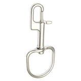 Maxbell 5xStainless Steel Swivel Snap Hook Clip for Scuba Diving Part Tool Accessories 110mm