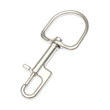 Maxbell 2xStainless Steel Swivel Snap Hook Clip for Scuba Diving Part Tool Accessories 110mm