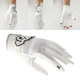 8xMen's Woman Golf Glove Left Hand Player Micro Soft Fiber Comfortable 17.5cm