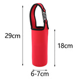 Maxbell 2 Sets Water Bottle Sleeve Cover with Shoulder Strap Pouch Bottle Holder