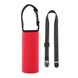 Maxbell 2 Sets Water Bottle Sleeve Cover with Shoulder Strap Pouch Bottle Holder