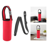 Maxbell 2 Sets Water Bottle Sleeve Cover with Shoulder Strap Pouch Bottle Holder