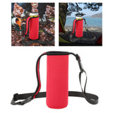 Maxbell 2 Sets Water Bottle Sleeve Cover with Shoulder Strap Pouch Bottle Holder