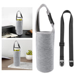Maxbell 2 Sets Water Bottle Sleeve Cover with Shoulder Strap Pouch Bottle Holder