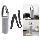 Maxbell 2 Sets Water Bottle Sleeve Cover with Shoulder Strap Pouch Bottle Holder