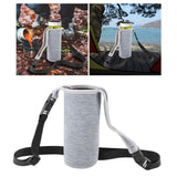 Maxbell 2 Sets Water Bottle Sleeve Cover with Shoulder Strap Pouch Bottle Holder