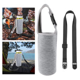Maxbell 2 Sets Water Bottle Sleeve Cover with Shoulder Strap Pouch Bottle Holder