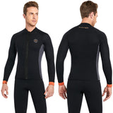 Maxbell Men Women Wetsuit Tops Water Sports Scuba Diving Snorkeling L Men - Aladdin Shoppers